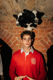 Red Rugby Polo