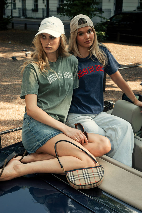 Washed Khaki & Cream T-Shirt