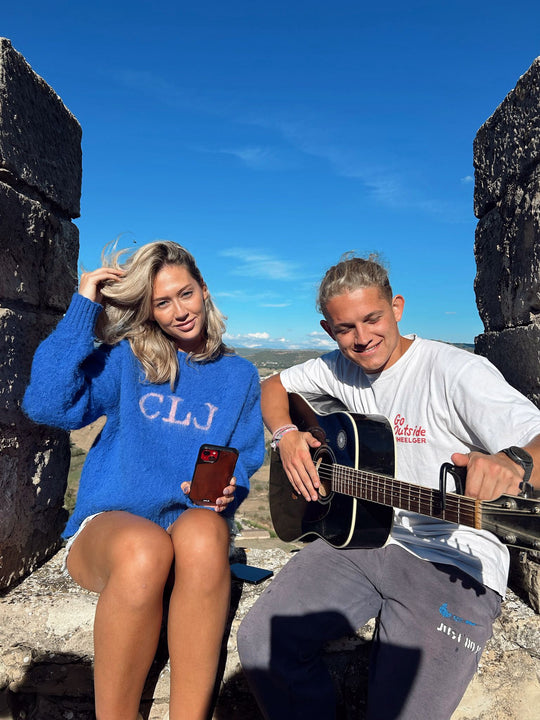 Electric Blue Club Jumper