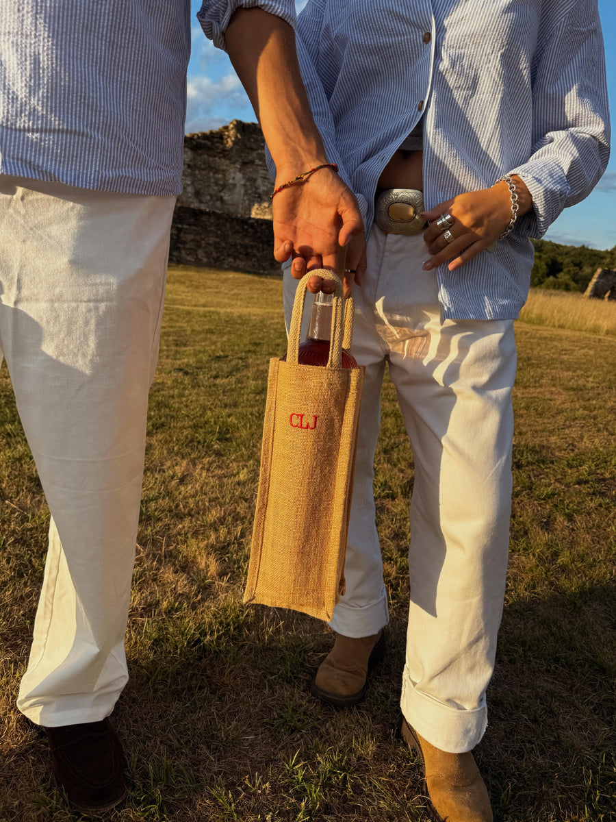 CLJ Canvas Wine Bag
