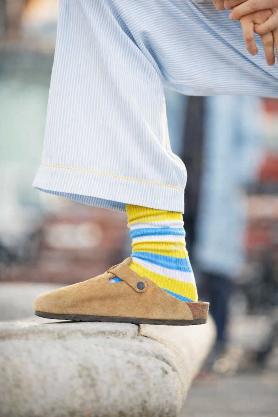 CLJ Blue & Yellow Socks